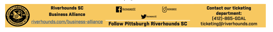 Pittsburgh Riverhounds SC Business Alliance