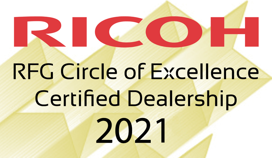 Recognition Highlights Authorized Ricoh Dealer's Service Excellence